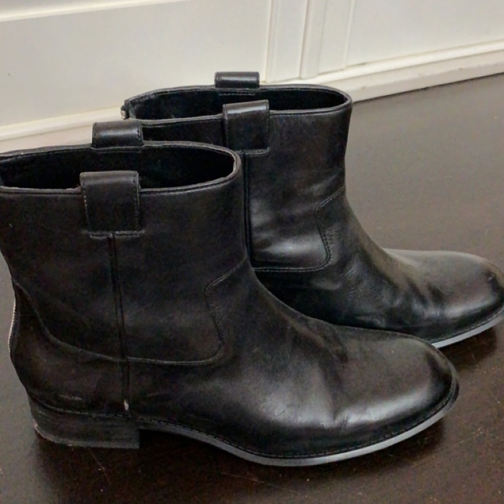 NWOT Nine West 8.5 Black Low Boots Never worn